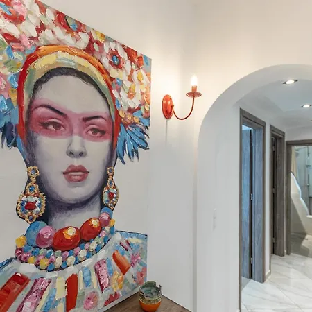 Apartmán Friends & Fam Apt,town Of Naxos Island,by Naxosvibe Naxos City